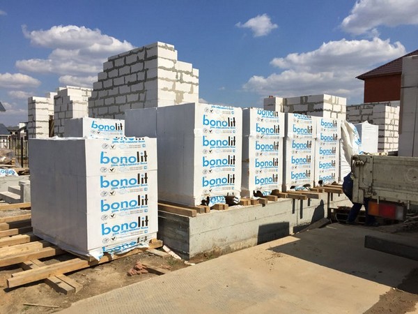 Газобетонные блоки Bonolit г. Малоярославец D500 B2,5 625х250х125